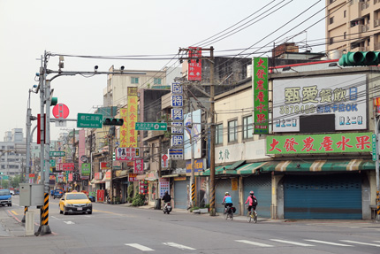 台湾の街角